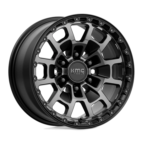 [KM71878563418] KM718 17X8.5 6X135 S-BLK GTCC 18MM