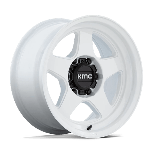 [KM728WX17856810N] LOBO 17X8.5 6X5.5 106 G-WHT -10
