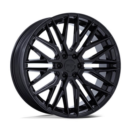 [M224240084+25] NICHE GAMMA 24X10 6X139.7 +25MM 106.1 GLOSS BLACK