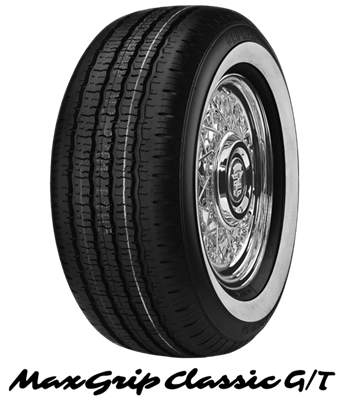 [810149131998] 195/60R15 GRIPMAX MAXGRIP CLASSIC G/T 88H 35MM WHITE WALL 420A-B 50K+ ROAD HAZARD