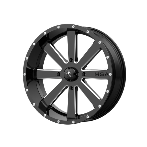 [M34-018756M] M34 18X7 4X156 G-BLK MILL 00MM