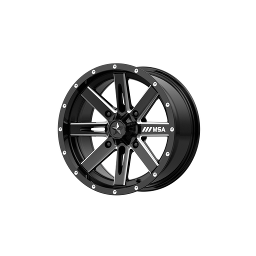 [M41-06737] M41 16X7 4X137 G-BLK MILL 10MM