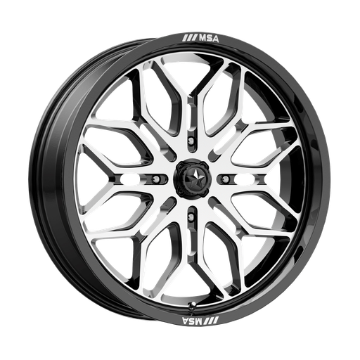 [MA047BD22704410] SNIPER UTV 22X7 4X156 115 G-BLK-MACH +10