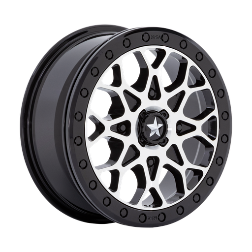 [MA048BD15604038] PORTAL UTV BL 15X6 4X110 G-BLK MACH +38