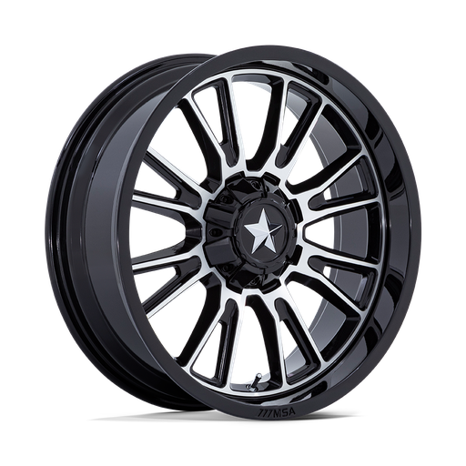 [MA051BD24701200] THUNDERLIPS UTV 24X7 5X4.5 +0 G-BLK MCH
