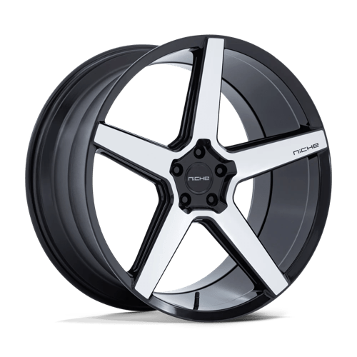 [NC283BD20901515] MODENA 20X9 5X115 72 +15 G-BLK MCH-FC