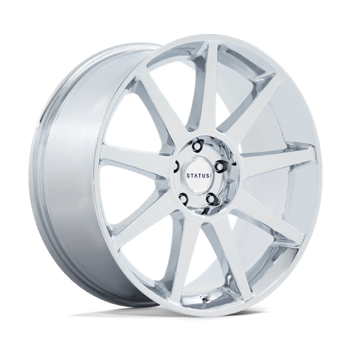 [ST002PX22951230] MAMMOTH 22X9.5 5X4.5 72 CHROME +30