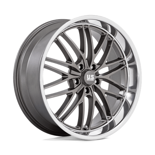 [U13922907355] US MAG SANTA CRUZ 22X9 5X5 +15MM 78.1 ANTHRACITE W/ DIAMOND CUT LIP