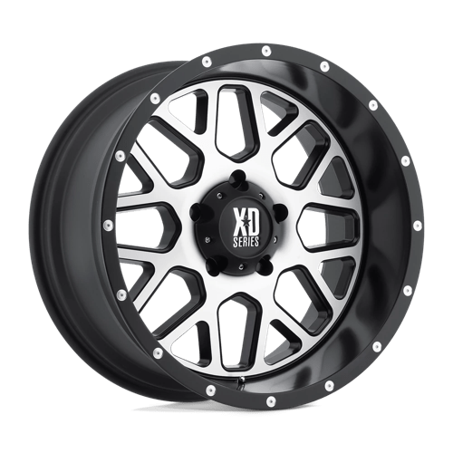 [XD82021250544N] XD820 20X12 5X5.0 S-BLK MACH -44MM