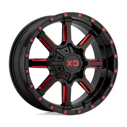 [XD83821087918N] XD838 20X10 8X170 G-BLK MILL RTCC -18MM