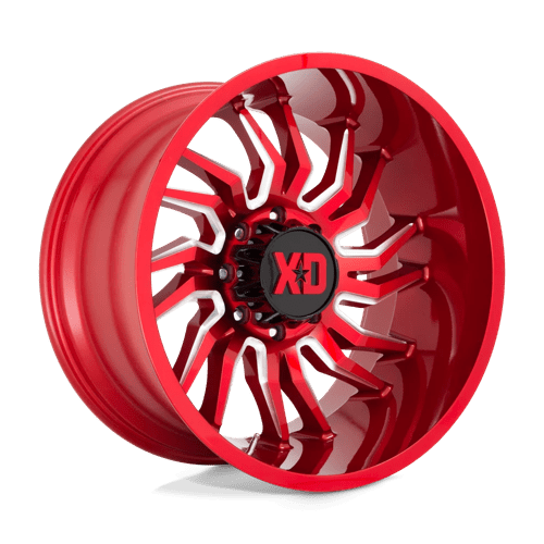 [XD85822068918N] XD858 22X10 6X5.5 CANDY RED MILLED -18MM
