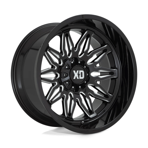 [XD85922035318N] XD859 22X10 5X5/5.5 G-BLK MILLED -18MM