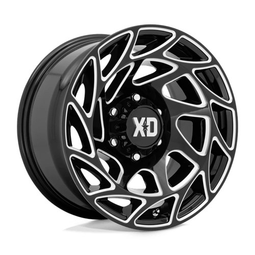 [XD86022280344N] XD860 22X12 8X6.5 G-BLK MILL -44MM