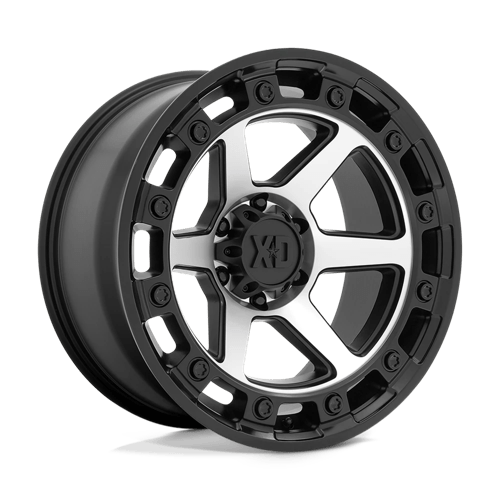 [XD86221068518N] XD862 20X10 6X5.5 S-BLK MACH -18MM