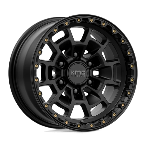 [KM71868077700] KM718 16X8 6X120 S-BLK 00MM