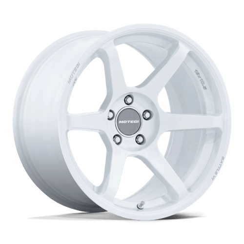 [MR160WX18951235] BATTLE VI 18X9.5 5X4.5 72 +35 MA-WHT-PRL