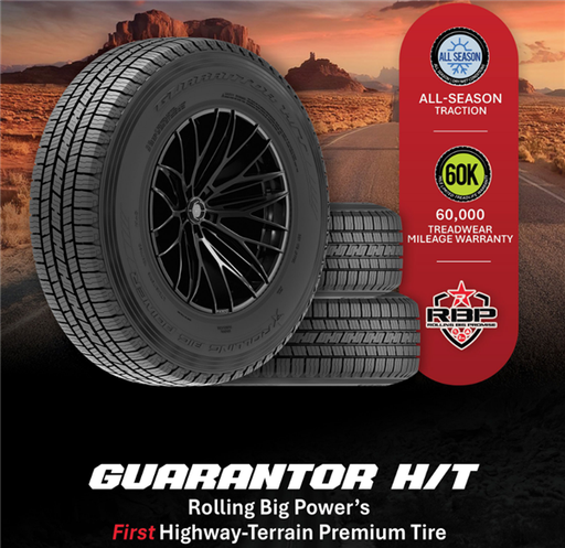 [RBPSMGHT1865030] P275/65R18 RBP GURANTOR H/T 116H BLK 600A-A 60K +ROAD HAZARD