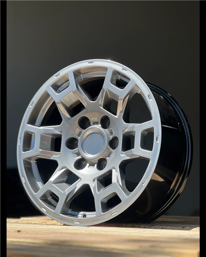 [302HB-78060+5] AGP PRO 302HB 17X8+5 6X139.7 CB-106.2 HYPER BLACK