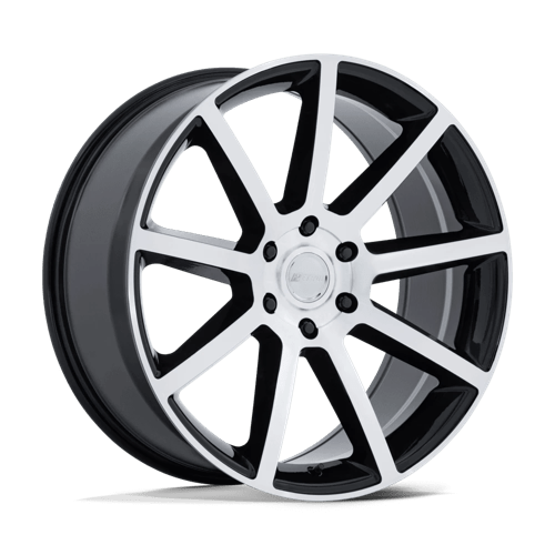 [PE007BD22956825] P6E 22X9.5 6X5.5 106 +25 G-BLK MCH-FC