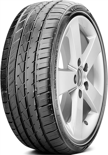 [LHST51845010] P225/45R18 LIONHART LH-FIVE 95W BLK 320-A-A 40K + ROAD HAZARD