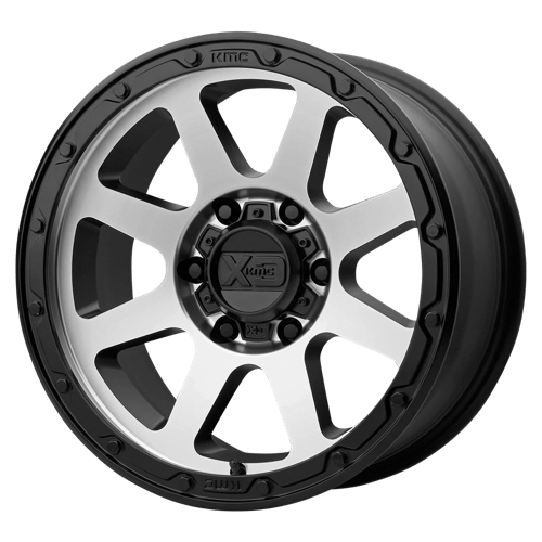 [XD13488568500] XD134 18X8.5 6X5.5 M-BLK MACH 0MM
