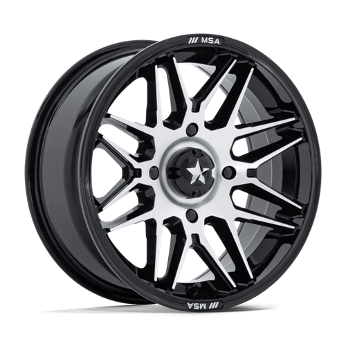 [MA052BD14704410] RADAR UTV 14X7 4X156 115 +10 G-BLK-MCH
