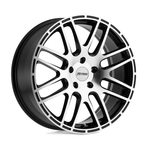 [1880P6A405112B72] P6A 18X8 5X112 72.1 +40 G-BLK-MACH