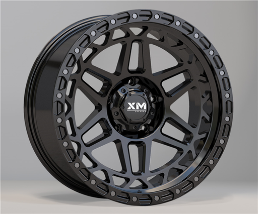 [XM700179015+0GB] XTREME MUDDER XM-700 17X9+0 6X139.7 C.B 106.20 GLOSS BLACK