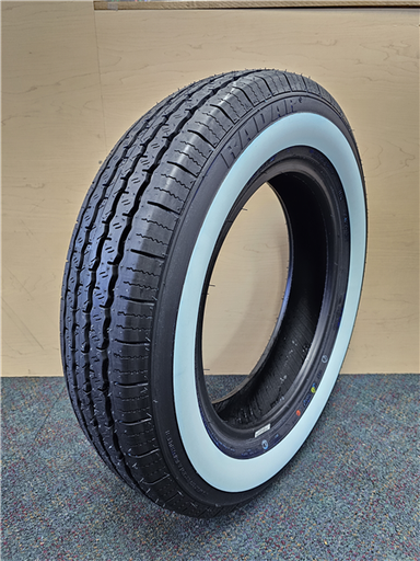 [RAVRTH0002] 165R15 RADAR DIMAX CLASSIC TL 86H M+S WSW 40MM** 1.50'' WHITE SIDE WALL*+ROAD HAZARD