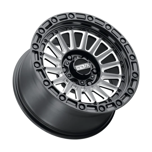 [78406] METAL FX OFFROAD ROGUE 17X8.5+0 6X139.7 C.B-106.1 SATIN BLACK CONTRAST CUT