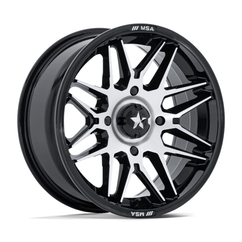 [MA052BD16704010] RADAR UTV 16X7 4X110 86 +10 G-BLK-MCH