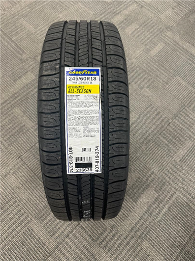 [245601GY] 245/60R18 GOODYEAR ASSURANCE ALL SEASON 105H BW
