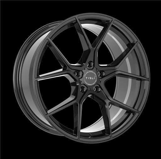 [2213120105X114.3] 22131 20X10.5 5X114.3 +40MM 73.1 GLOSS BLACK ** FLOW FORM **
