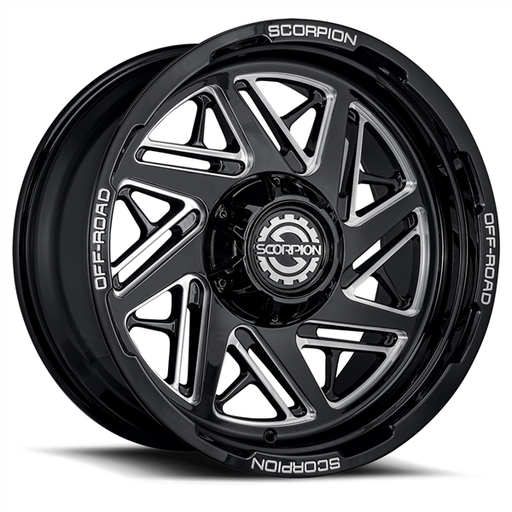 [DM-221263539-44ML] 22X12 DEMOLITION 6X135/139.7 -44 CB106.1 BLACK MILLED