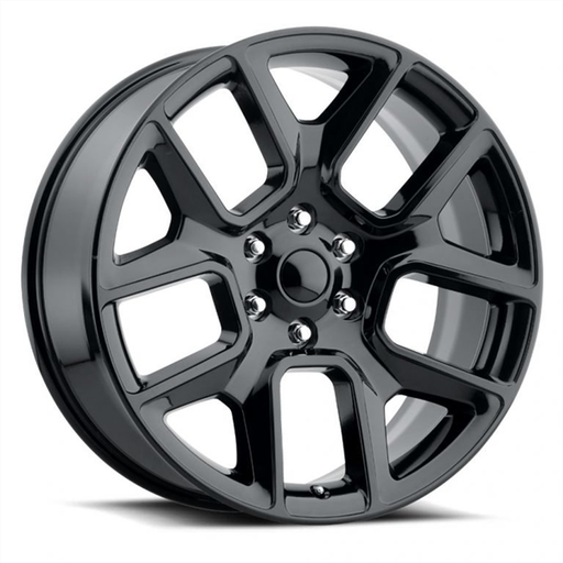 [RP05622961397GB] 22X9 6X139.7 +24MM 78.1 GLOSS BLACK ** RAM REPLICA**