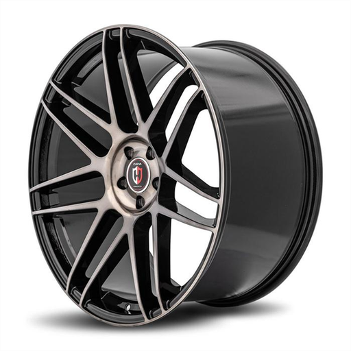 [C300-20851203072BMFT] C300 20X8.5 5X120 +30 CB72.56 BLACK MACHINED FACE TINTED