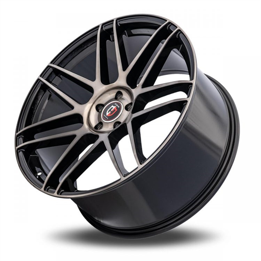 [C300-20951203072BMFT] CURVA 20X9.5 5X120 +30 CB72.56 BMF TINTED BLACK