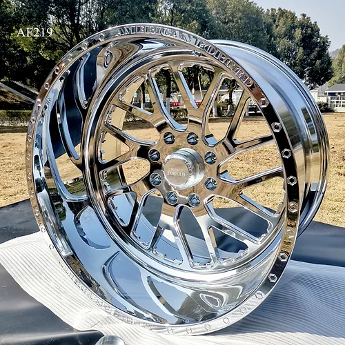 [AF219FTP2036+1-D] AMERICAN FORGED- AF219 FINE THROWING POLISHED 20X9 5X127 +1 +71.6 *DRIVER SIDE*