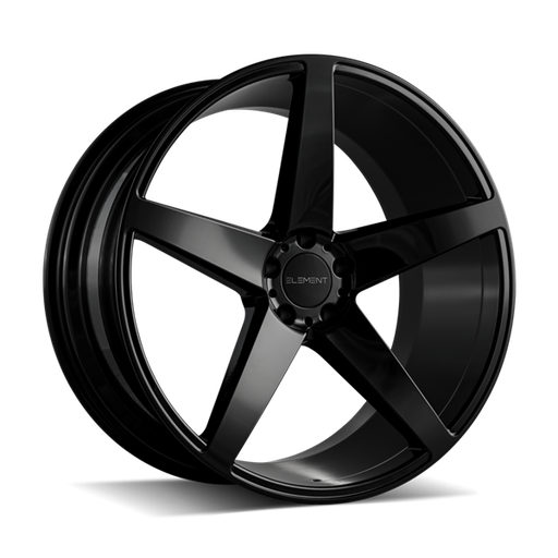 [EL005221055112+40BLACK] EL005 22X10.5 5X112 +40 CB66.56 BLACK