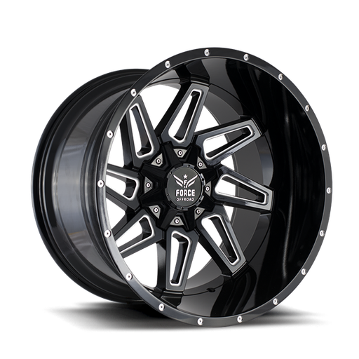 [F02221212H135/139.7] F02 22X12 6X135/139.7 OFFSET-44 C.B 106.1 BLACK/MILLED
