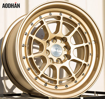 [AH04G1604+15] AODHAN-AH04 FULL GOLD 16X8.0 4X100/4X4.5+15+73.1