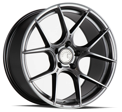 [AH111885512035HB] AODHAN-AH11 HYPER BLACK 18X8.5 5X4.75/5X120 +35 +72.56 (SPF)
