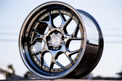 [DS01BV1929+22-1] AODHAN-DS01 BLACK VACUUM W/ GOLD RIVETS 19X10.5 5X4.5 +22+73.1