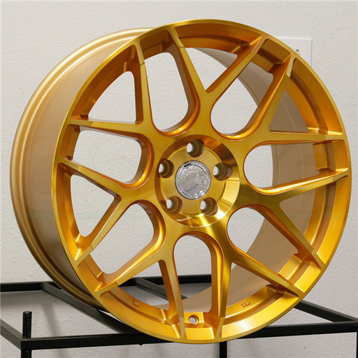 [LS21890510030GML] AODHAN-LS002 GOLD/MACHINE FACE 18X9.0 5X100+30+73.1