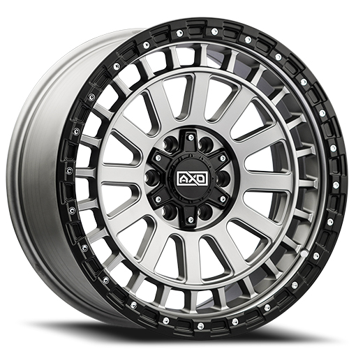 [AS2785050-05TB] AXD-OFFROAD AS2 TITANIUM BLACK LIP 17X8.5 5X127/5X139.7 -05 +87.1