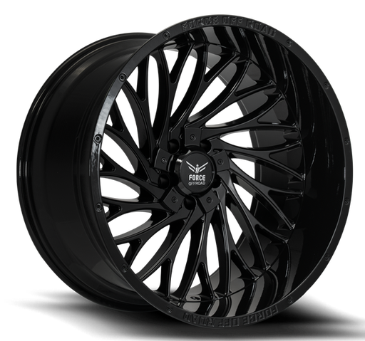 [F5020105127/139.7-12GLOSSBLACK] F50 20X10 5X127/139.7 -12MM 78.1 GLOSS BLACK