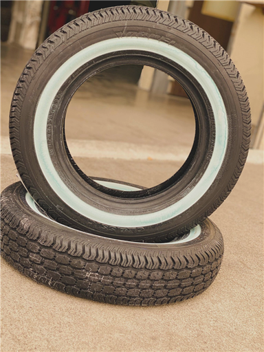 [10M53050-SW] 155/80R13 TORNEL CLASSIC WSW 79S *SHAVED WHITEWALLS**