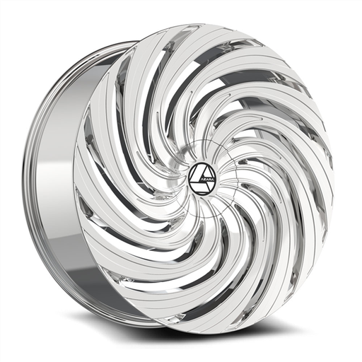 [AZA-53522953915NC] AZARA AZA-535 NANO CHROME 22X9.5 5X115/5X120 +15 +74.10 *NC*