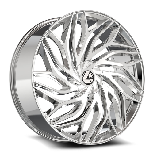 [AZA-53720853835NC] AZARA AZA-537 NANO CHROME 20X8.5 5X114.3/5X120 +35 +74.10 *NC*