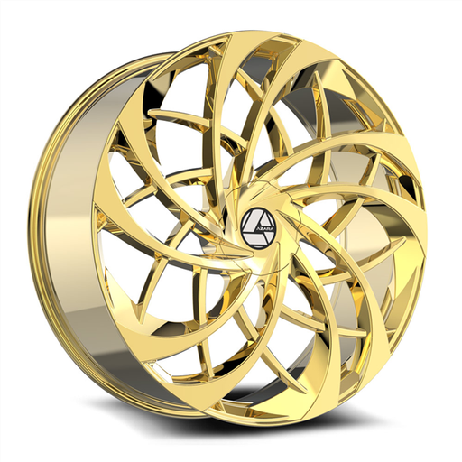 [AZA-5402493915NG] AZARA AZA-540 GOLD 24X9.0 5X115/5X120 +15 +78.10 *NC*